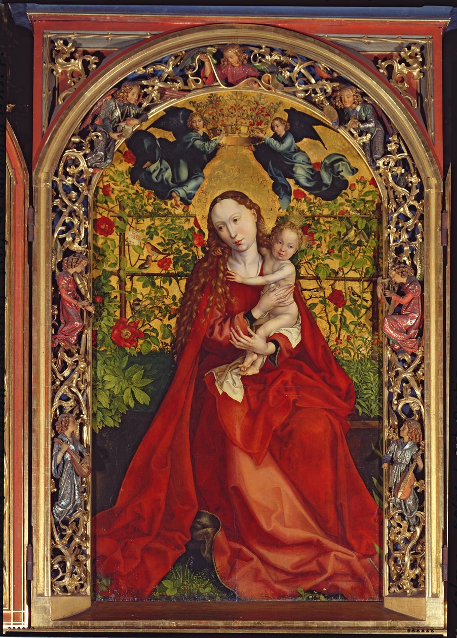 Madonna do Rose Bower, 1473 de Martin Schongauer
