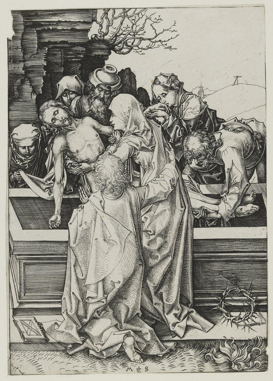 O Entombment de Martin Schongauer
