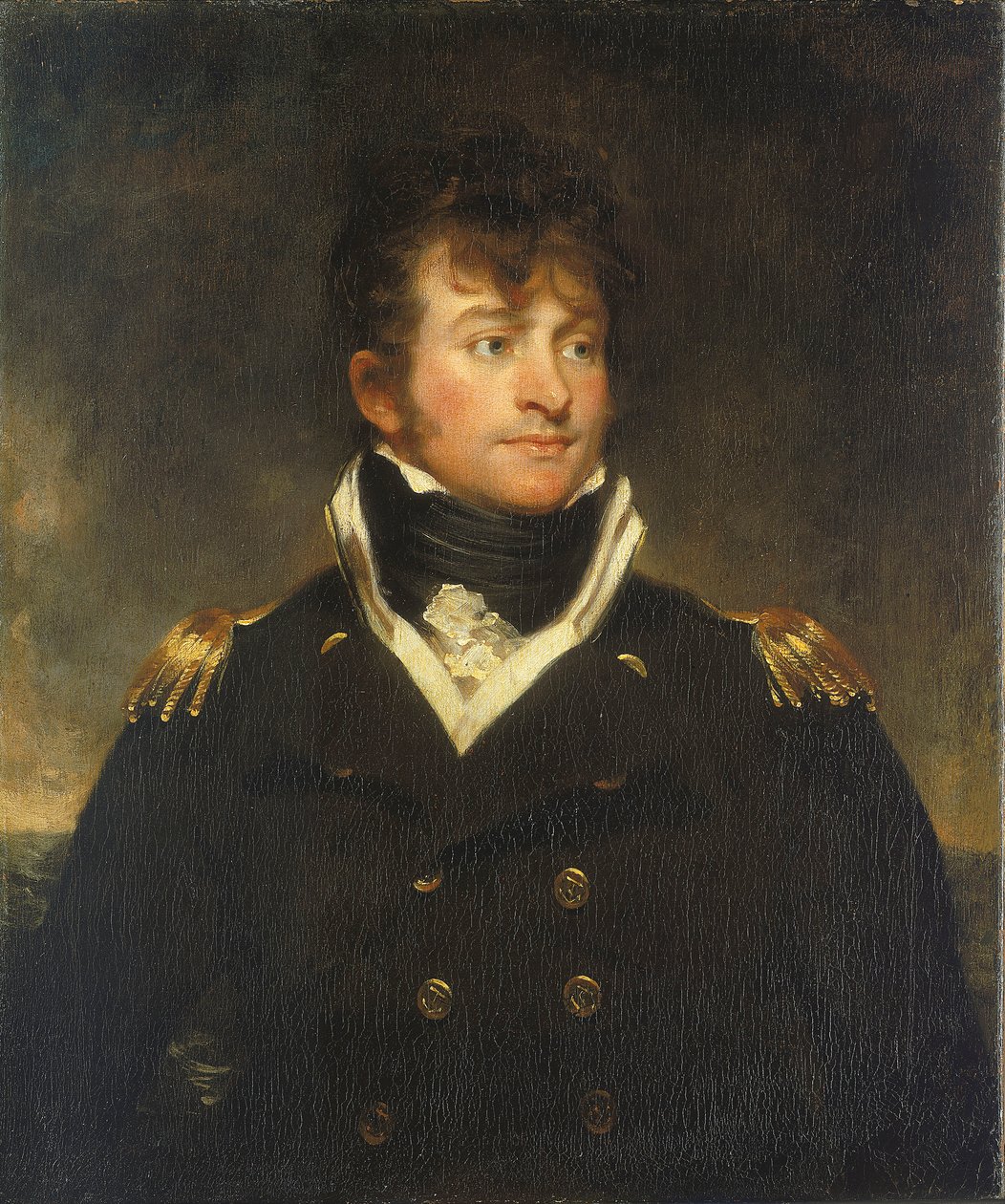 Capitão Samuel Hood Linzee (1773-1820) de Martin Archer Shee
