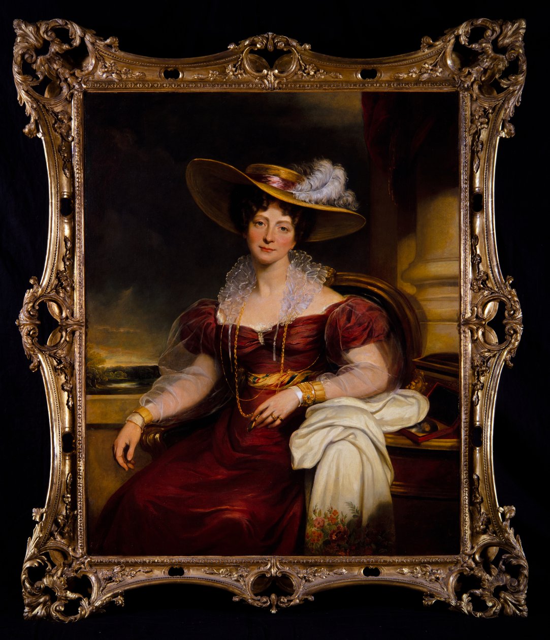 Duquesa de Rutland (óleo sobre tela) de Martin Archer Shee