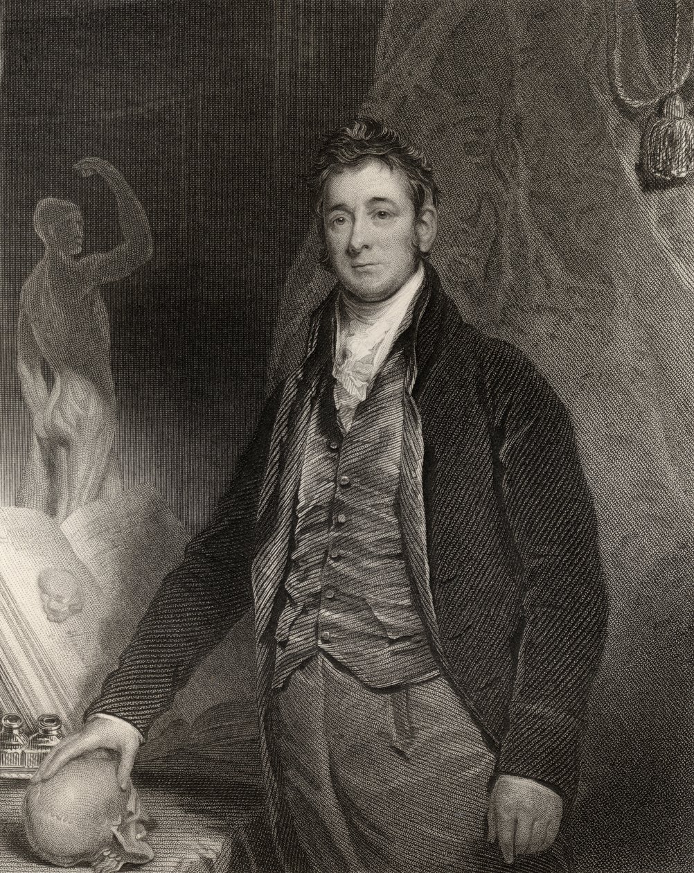 Sir Anthony Carlisle, gravado por H. Robinson, da &39;National Portrait Gallery, volume I&39;, publicado c. 1820 de Martin Archer Shee