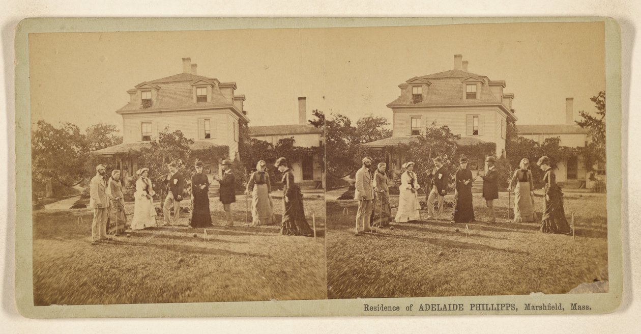 Residência de Adelaide Phillipps, Marshfield, Massachusetts. de Martin Chandler