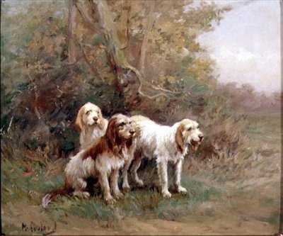 Otterhounds em uma Paisagem de Martin Coulaud