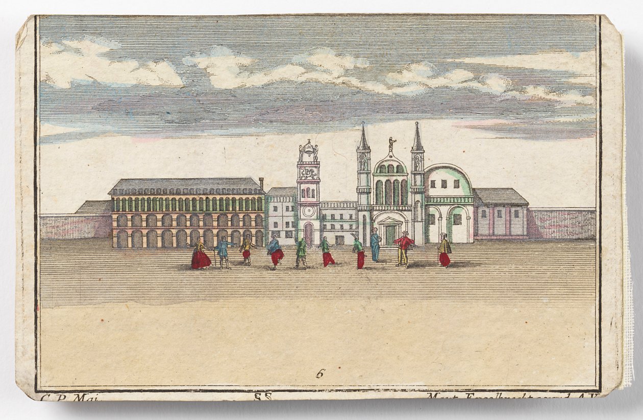 O Carnaval de Veneza (Peep-show) de Martin Engelbrecht