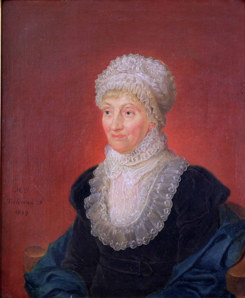 Caroline Herschel (1750-1848), 1829 de Martin Francois Tielemans