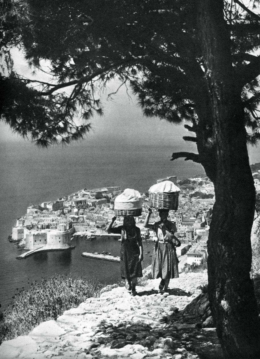 Dubrovnik, Croácia, 1937 de Martin Hurlimann
