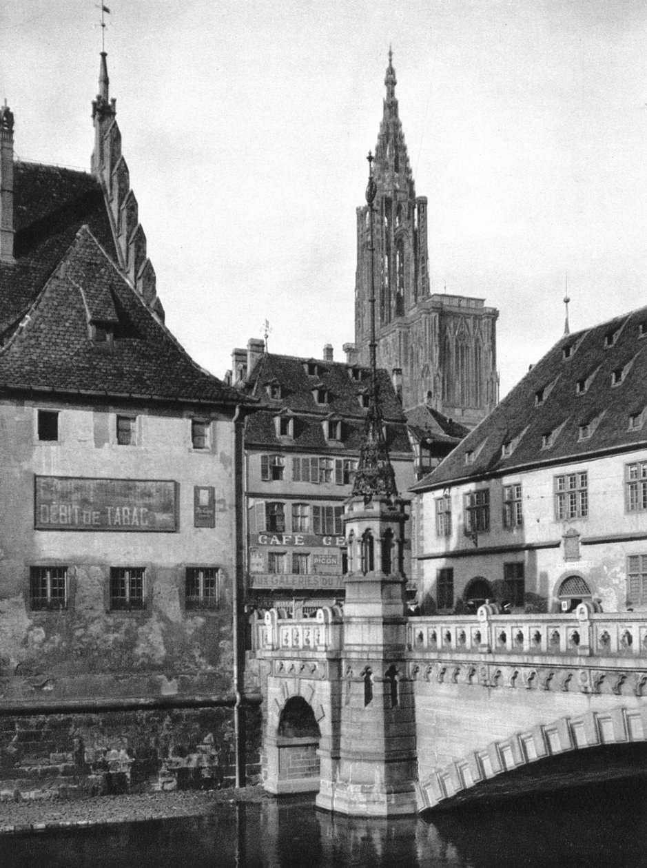 Estrasburgo, Alsácia, França, 1937 de Martin Hurlimann