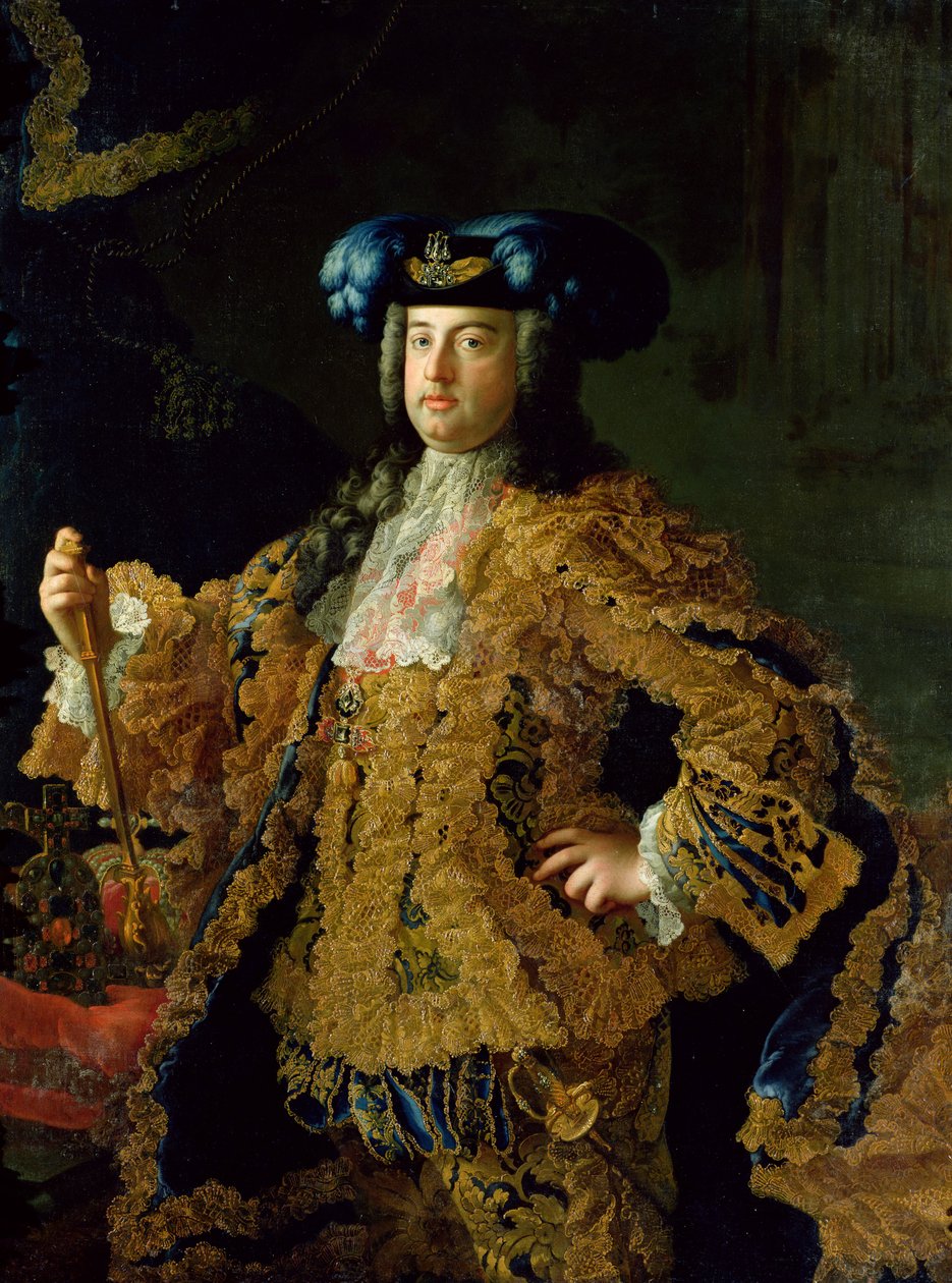 Francisco I (1708-65) Sacro Imperador Romano e Marido da Imperatriz Maria Teresa da Áustria (1717-80), de Martin II Mytens or Meytens