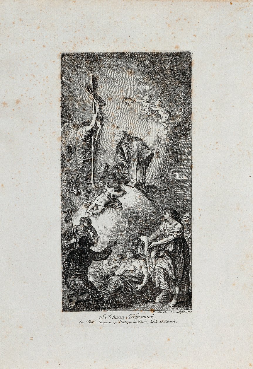 Apoteose de São João de Nepomuk de Martin Johann Schmidt