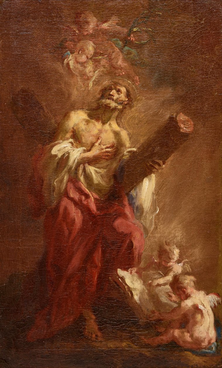O Apóstolo André de Martin Johann Schmidt