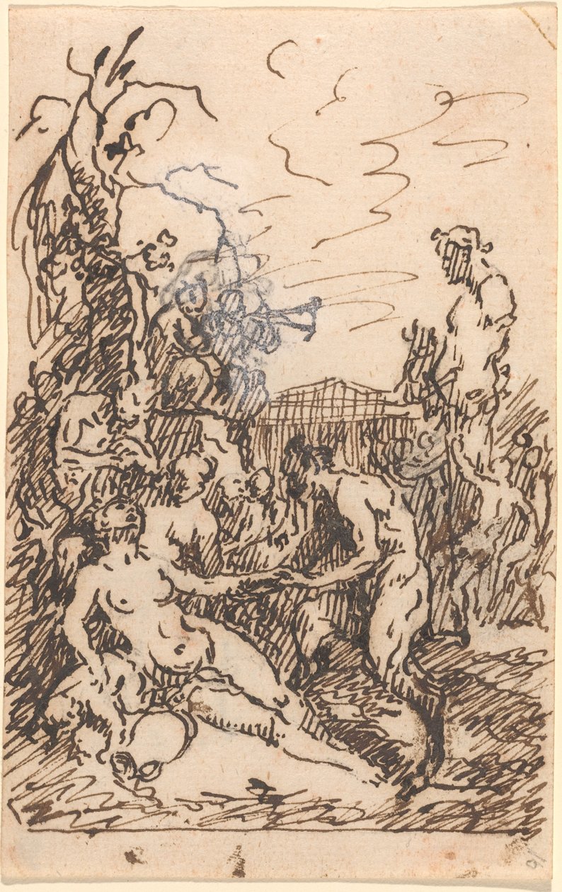 Sátiros e Ninfas de Martin Johann Schmidt