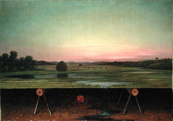 Gremlins no Estúdio, II (óleo sobre tela) de Martin Johnson Heade