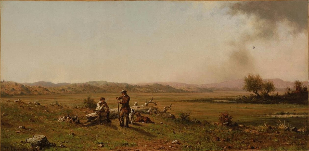 Descanso dos caçadores de Martin Johnson Heade