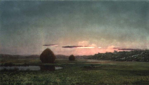 Pântanos (óleo sobre tela) de Martin Johnson Heade