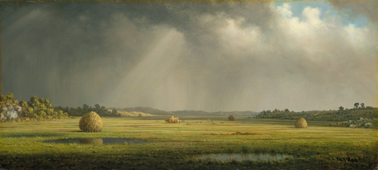 Prados de Newburyport de Martin Johnson Heade