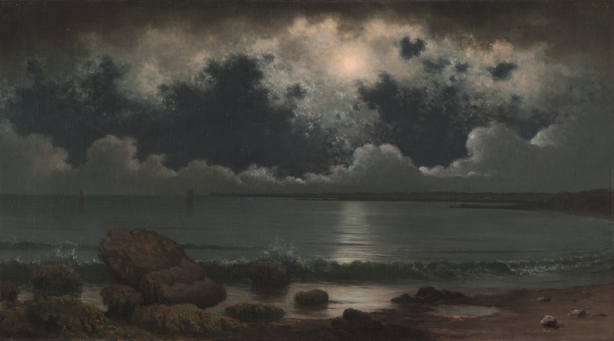 Ponto Judith, Rhode Island, 1867-1868. de Martin Johnson Heade