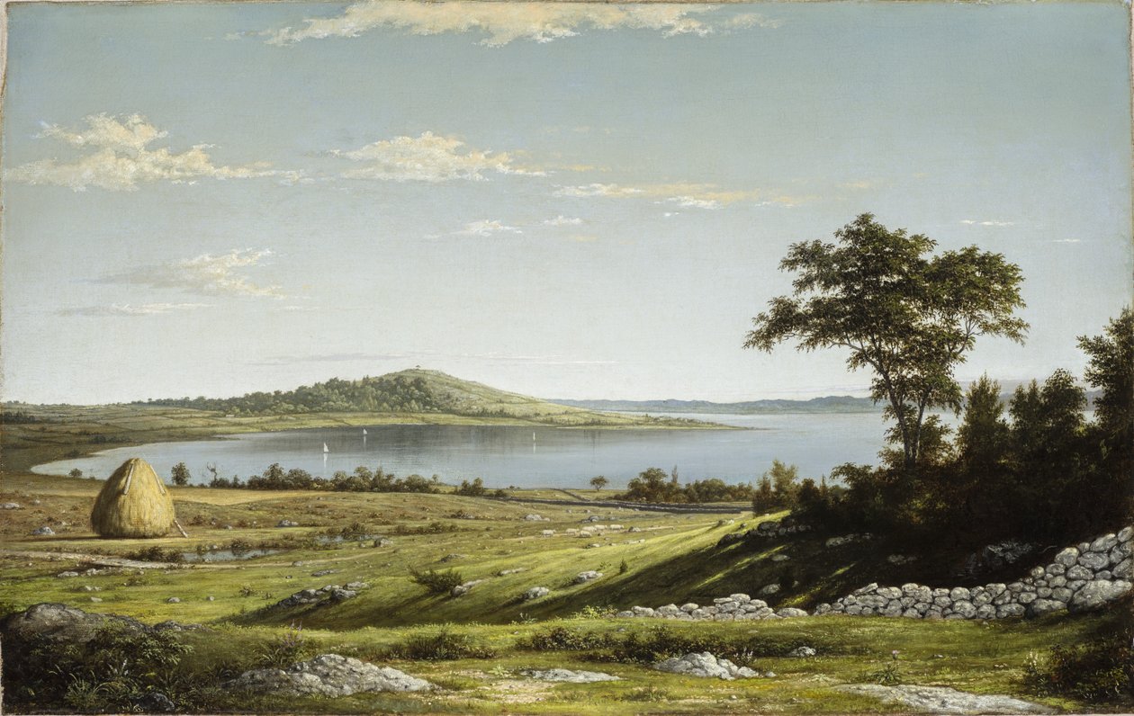 Costa de Rhode Island de Martin Johnson Heade