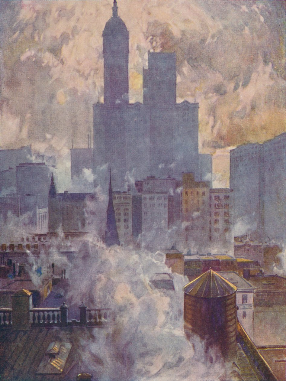 Nova Iorque, 1916 de Martin Lewis