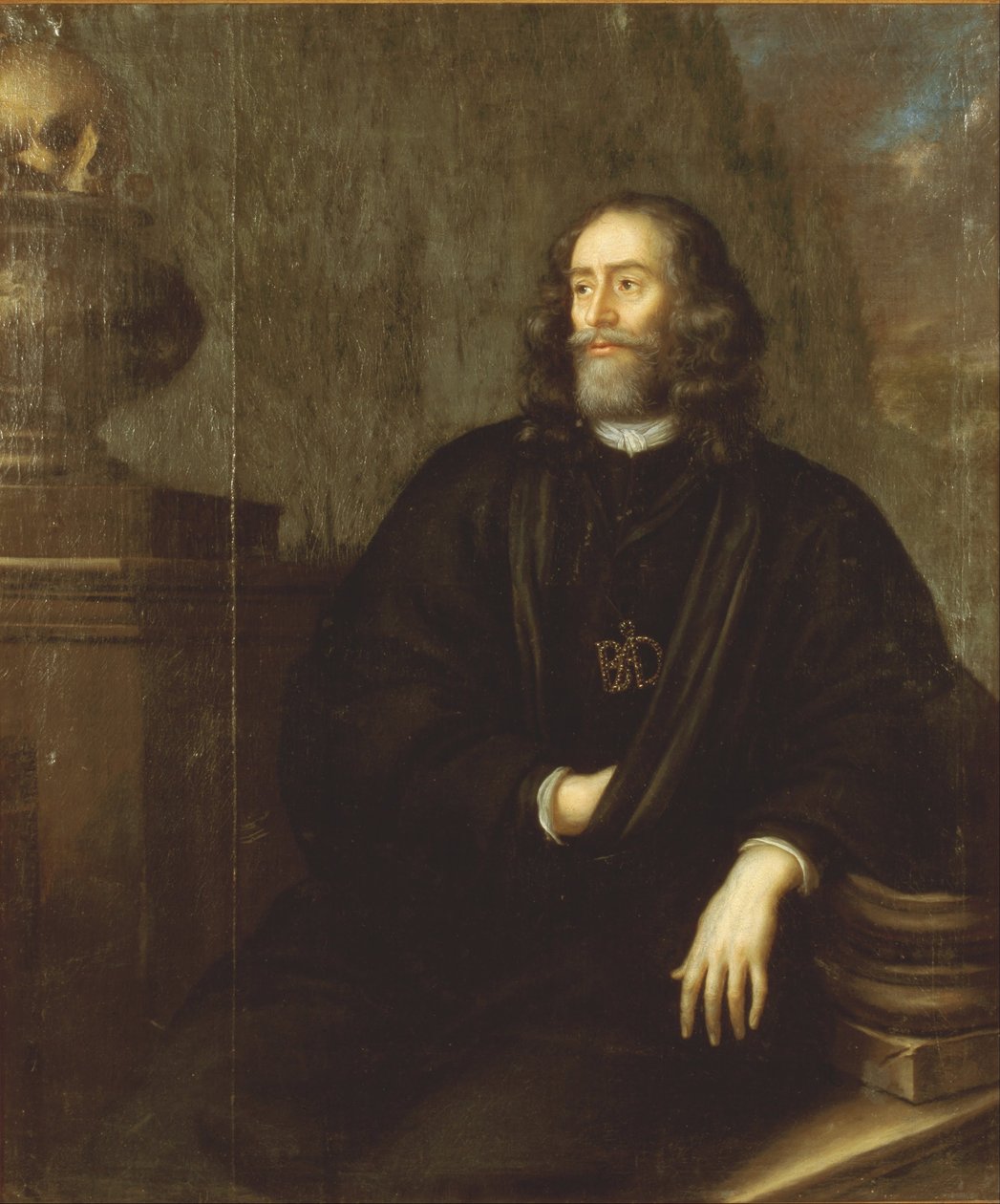 Retrato do Barão Knut Jönsson Kurck de Martin Mijtens d.ä