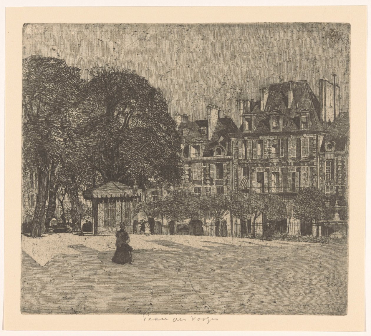 Place des Vosges em Parijs de Martin Monnickendam