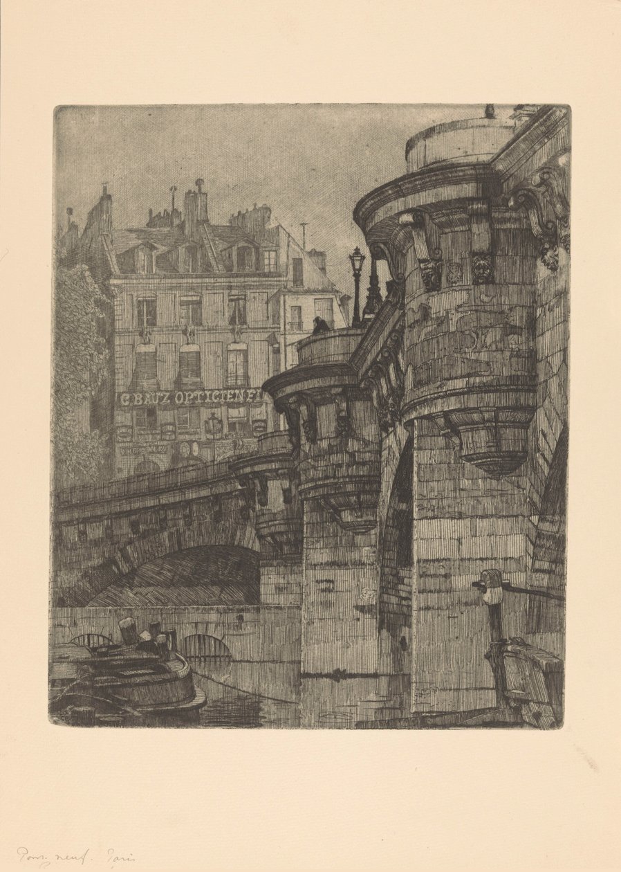 Pont Neuf em Paris de Martin Monnickendam