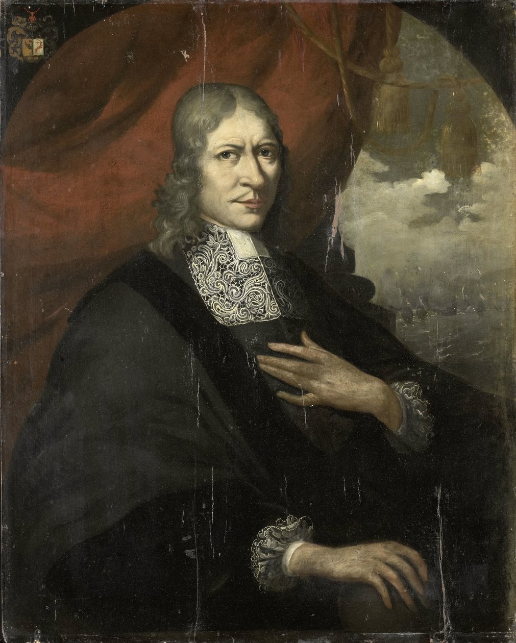 Retrato de Rycklof van Goens, Governador-Geral de Martin Palin (attributed to)