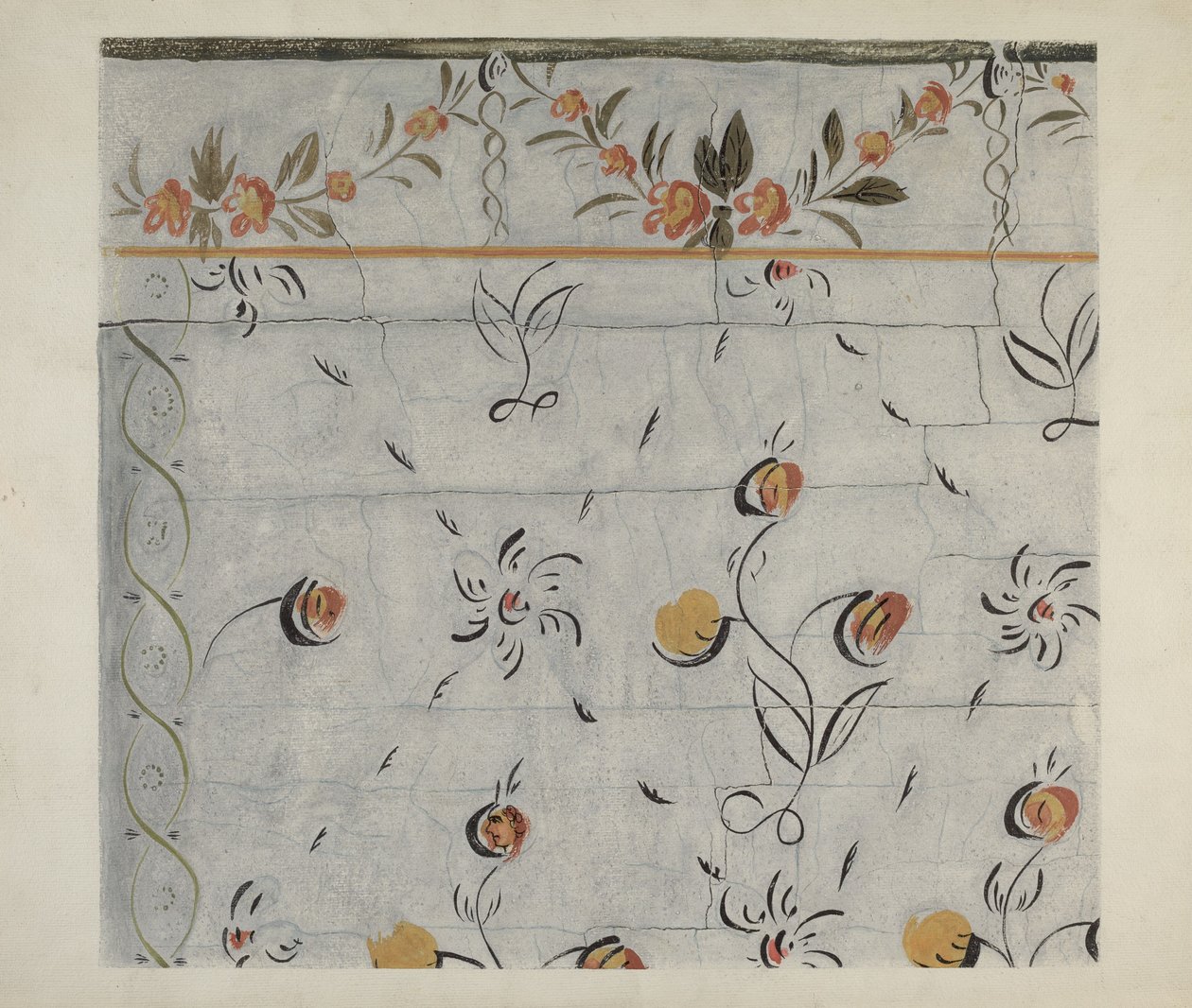 Decoração de parede, c. 1938. de Martin Partyka