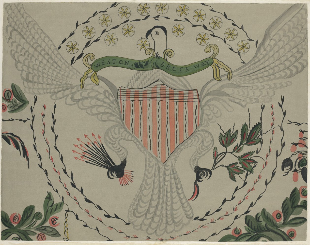 Pintura de parede, c. 1939. de Martin Partyka