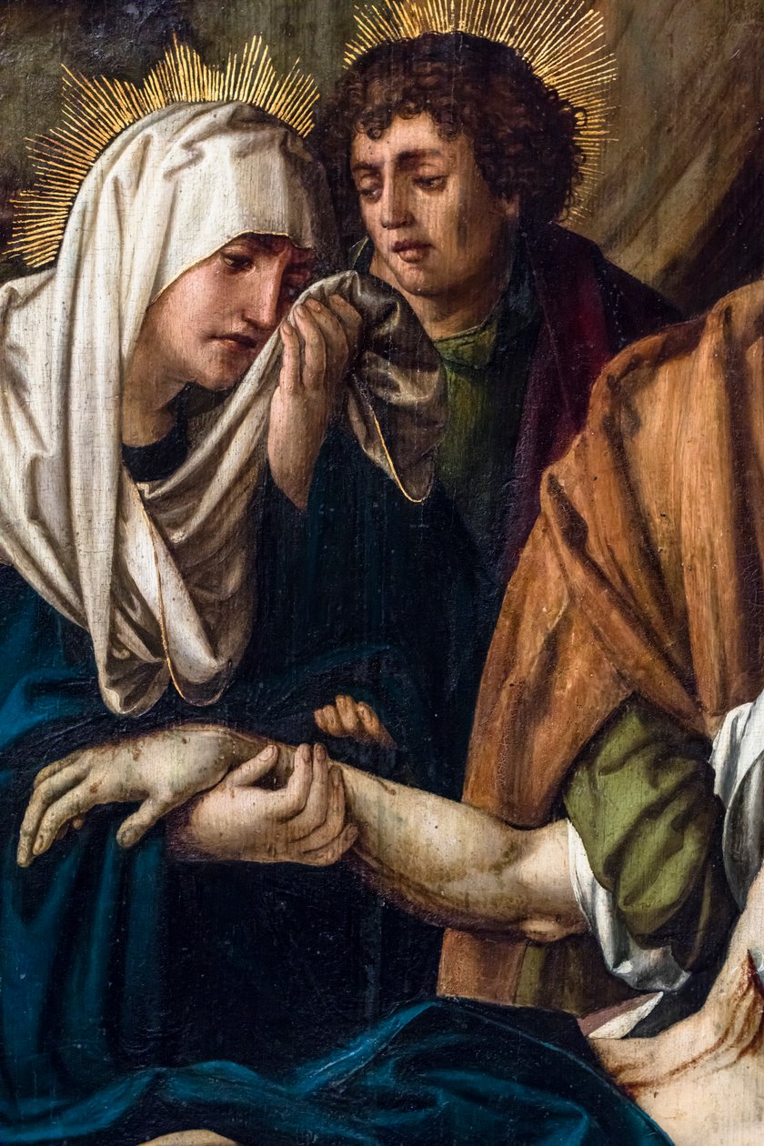 O sepultamento de Cristo de Martin Schaffner