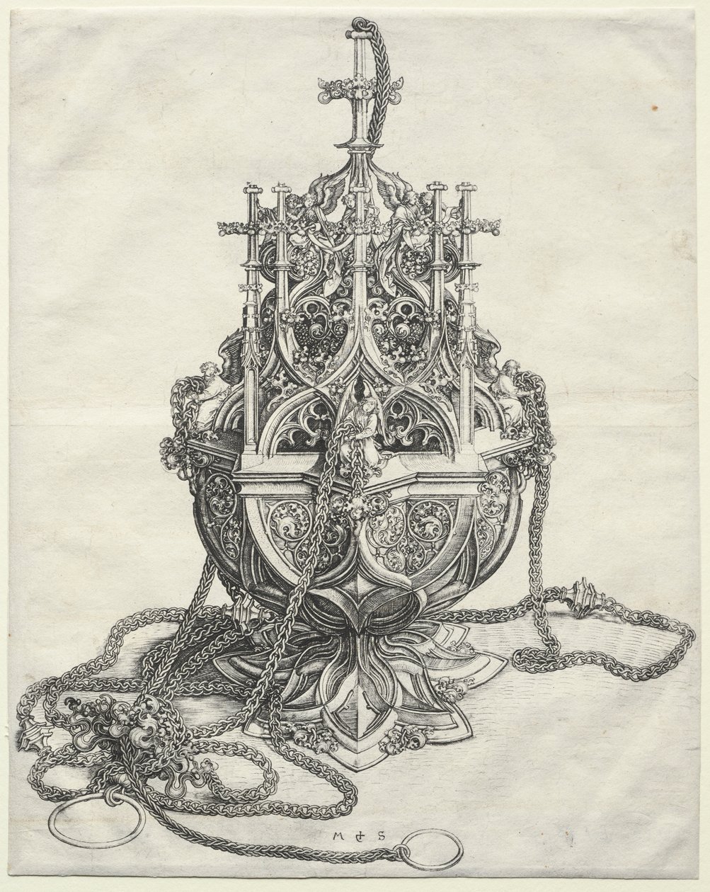 Um incensário de Martin Schongauer