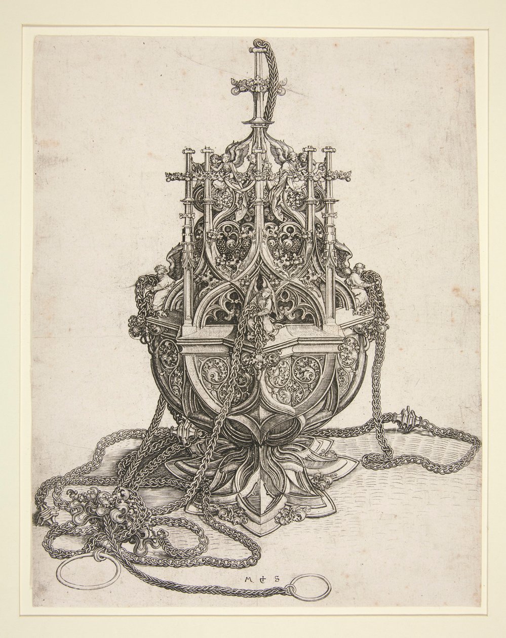 Um incensário de Martin Schongauer
