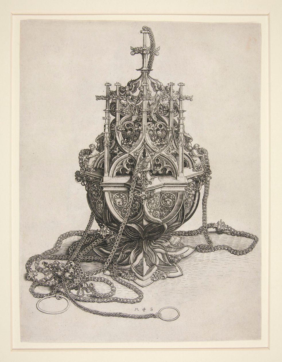 Um Censor de Martin Schongauer