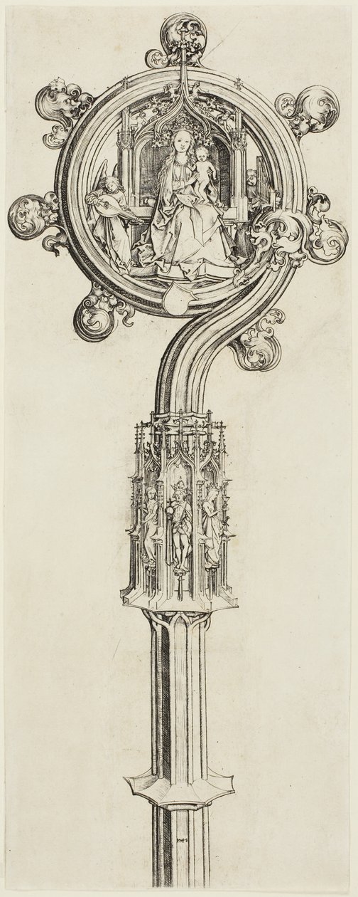 Báculo do bispo de Martin Schongauer