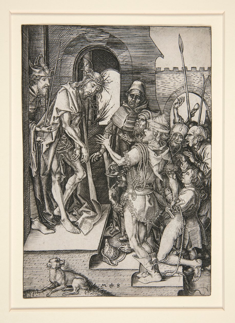 Cristo Apresentado ao Povo (Ecce Homo) de Martin Schongauer