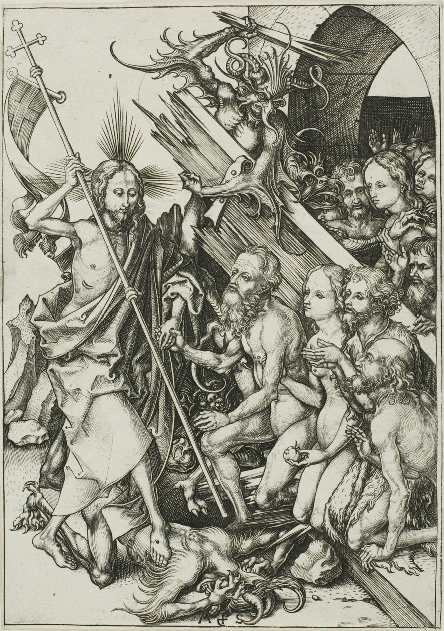Cristo no Limbo, de A Paixão de Martin Schongauer
