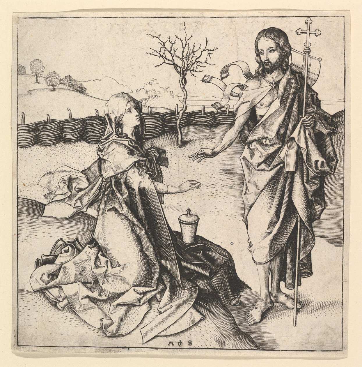Não me toque, ca. 1435-1491. de Martin Schongauer