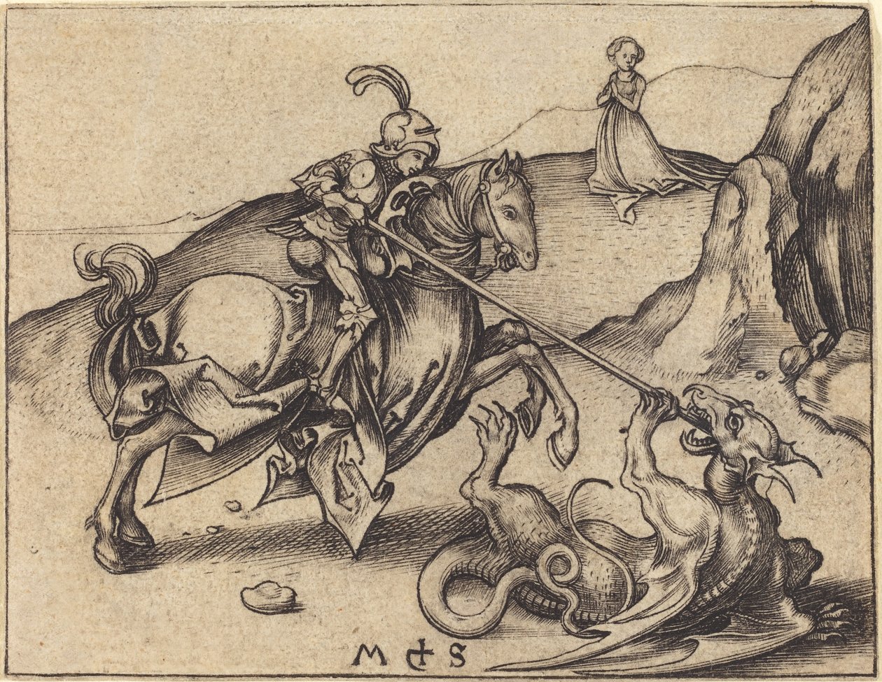 São Jorge de Martin Schongauer