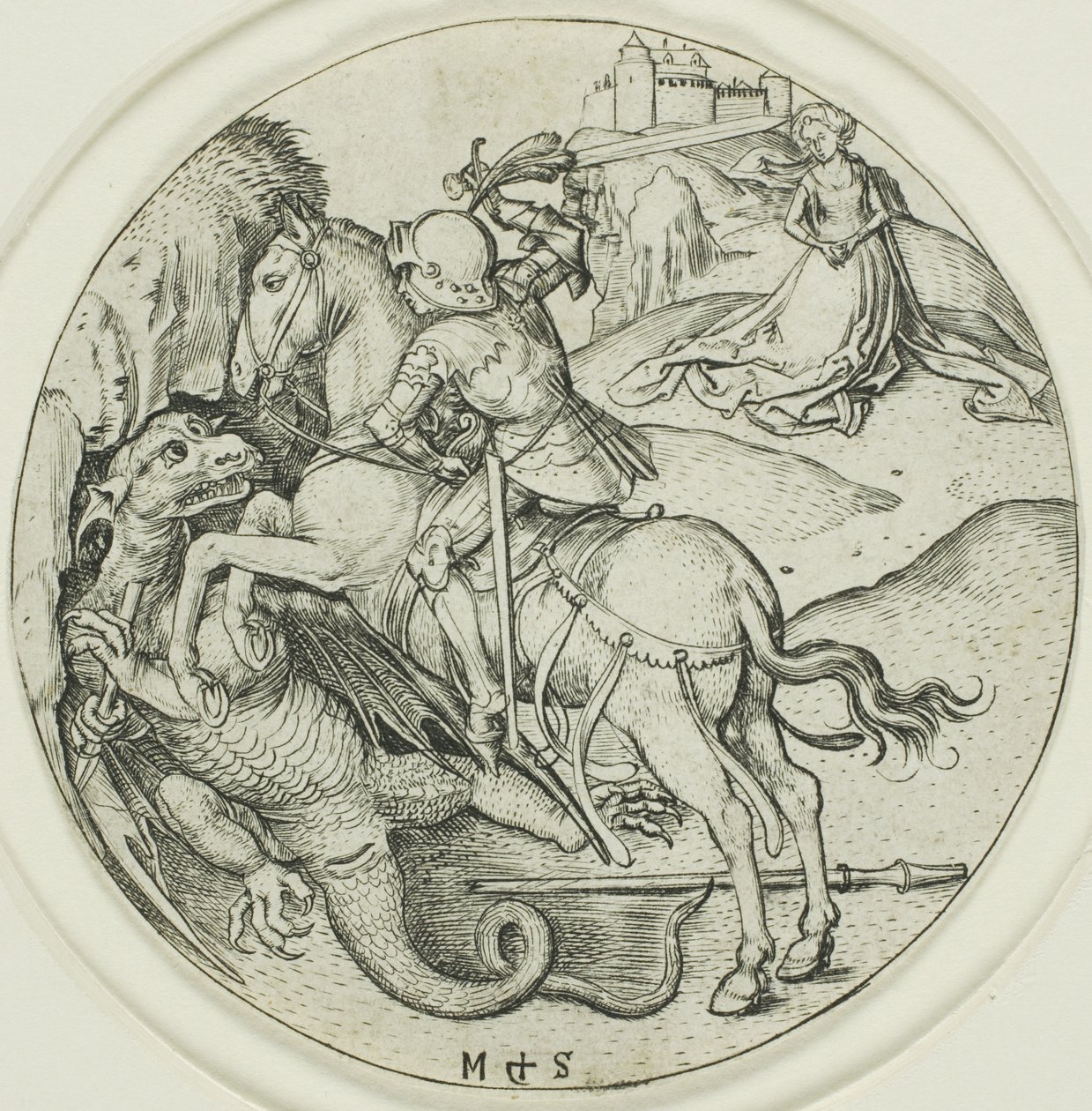 São Jorge de Martin Schongauer