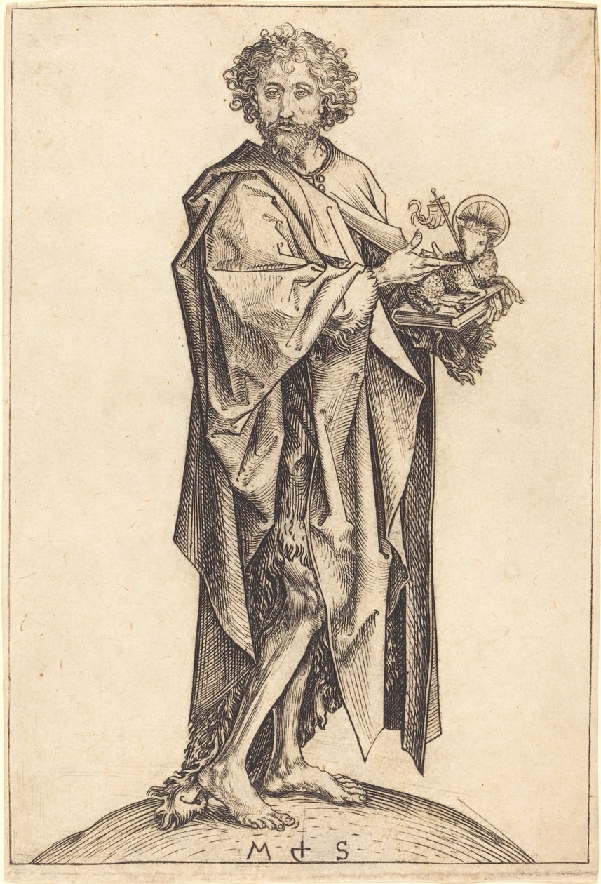 São João Batista de Martin Schongauer