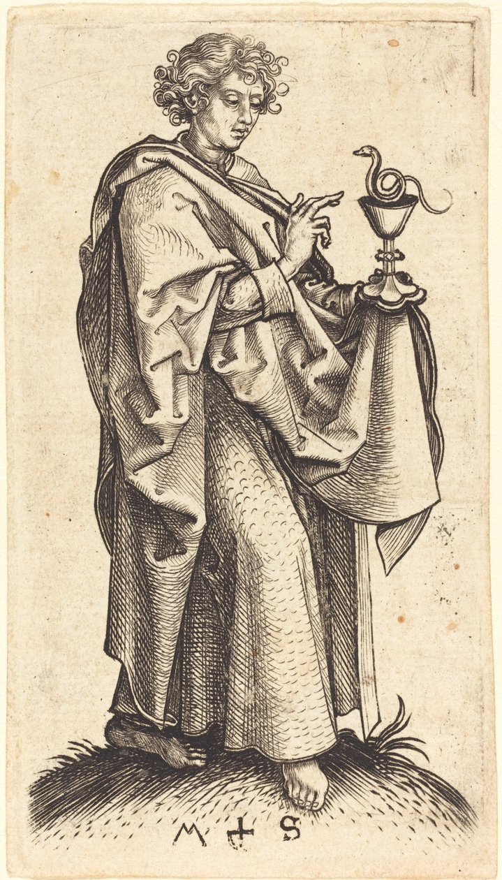 São João Evangelista de Martin Schongauer