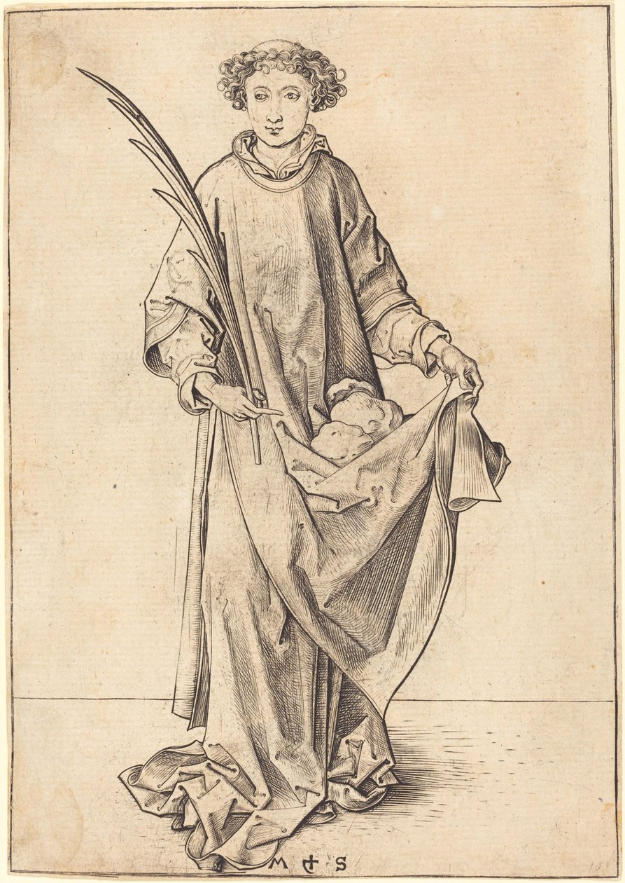 Santo Estêvão de Martin Schongauer