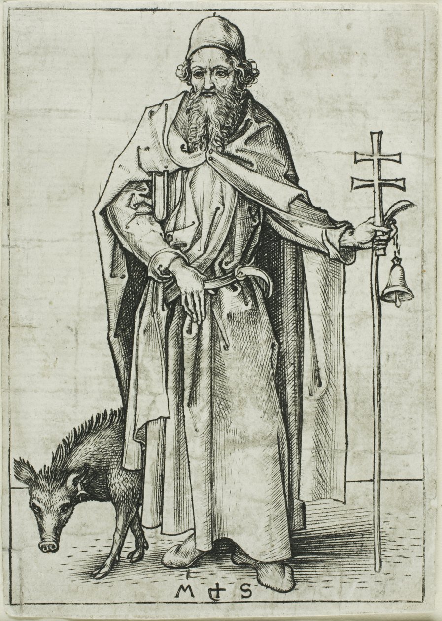 Santo António, dos Apóstolos de Martin Schongauer