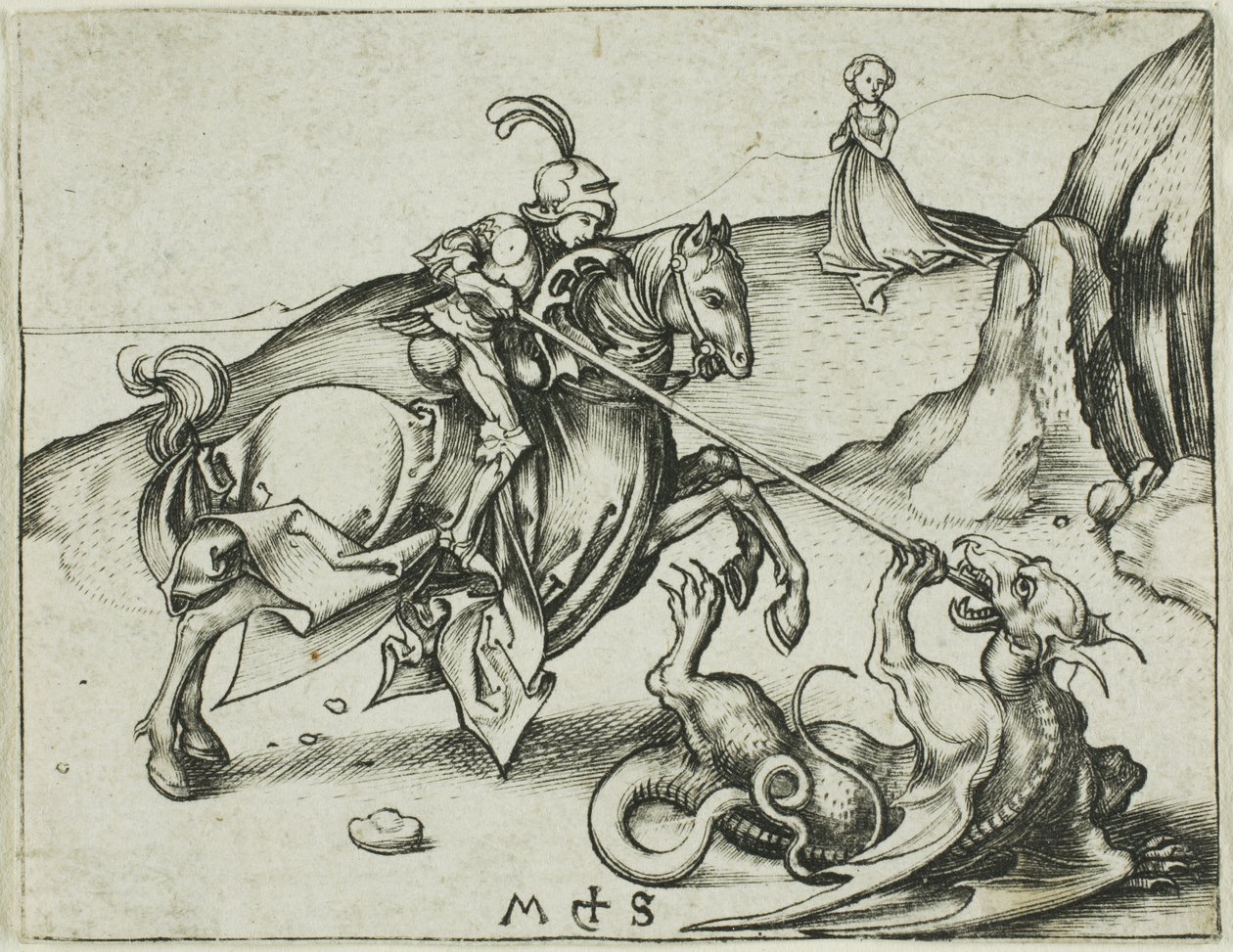São Jorge de Martin Schongauer
