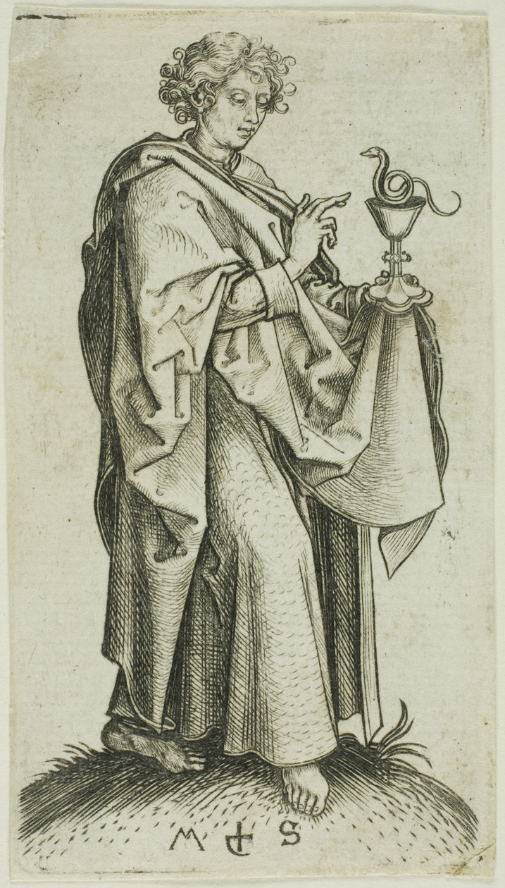 São João, dos Apóstolos de Martin Schongauer