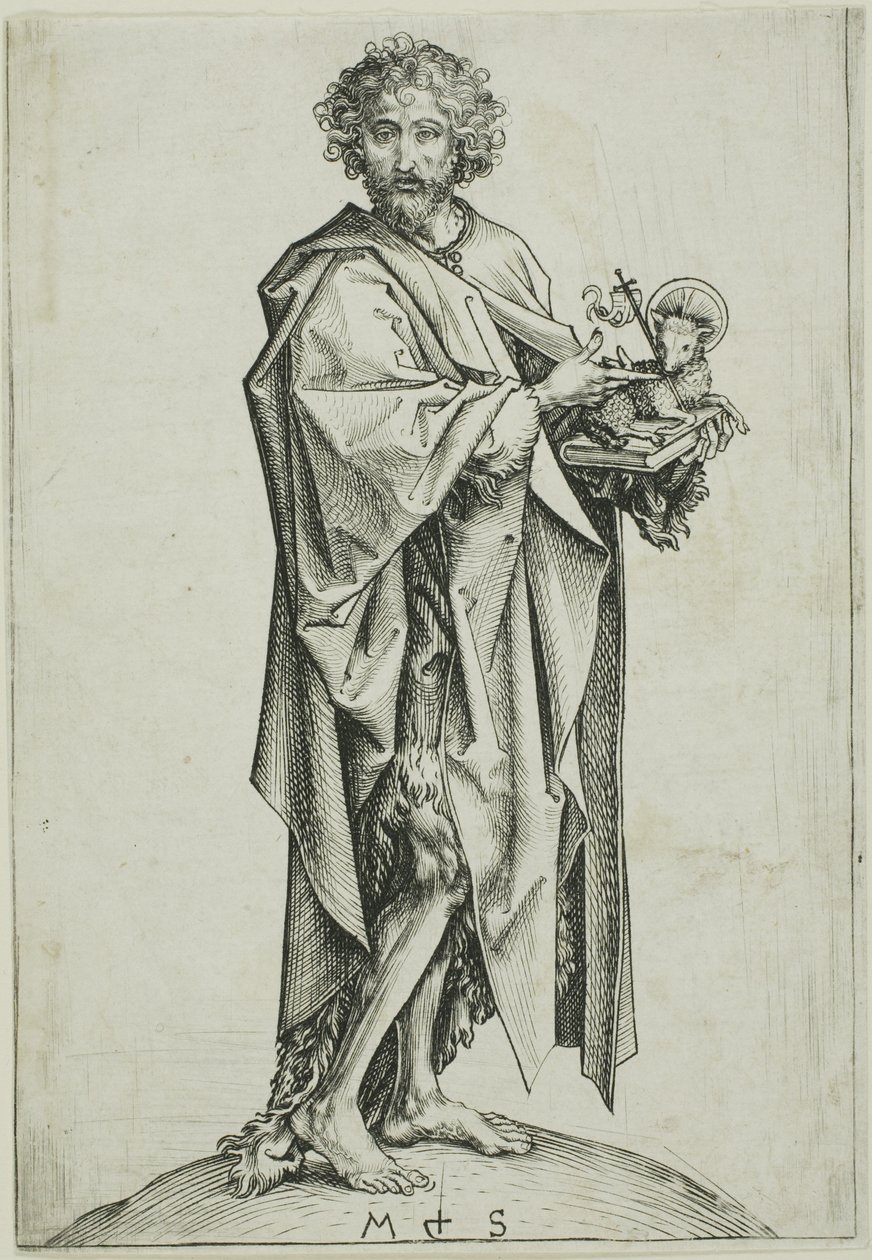 São João Batista de Martin Schongauer