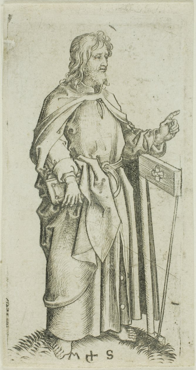 São Judas, dos Apóstolos de Martin Schongauer