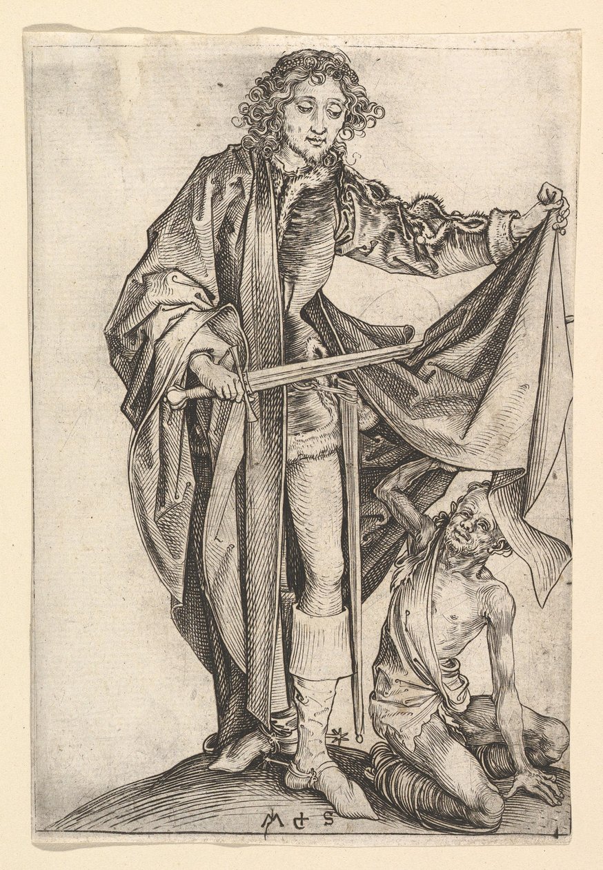 St. Martin, ca. 1435-1491. de Martin Schongauer