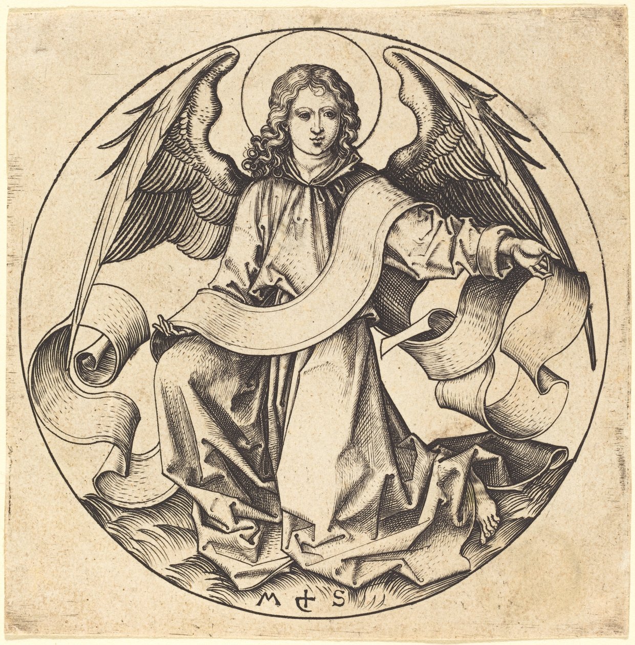 O Anjo de São Mateus de Martin Schongauer