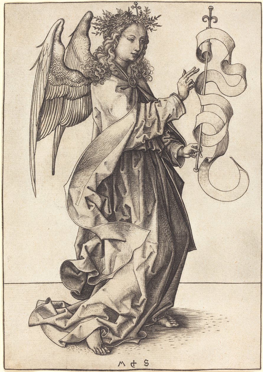 O Arcanjo Gabriel de Martin Schongauer