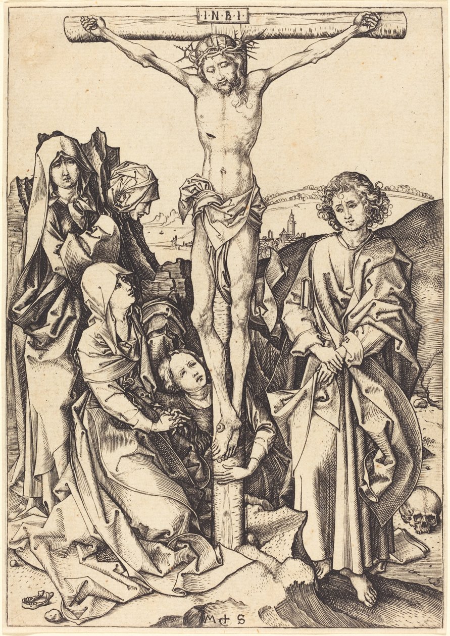 A Crucificação de Martin Schongauer